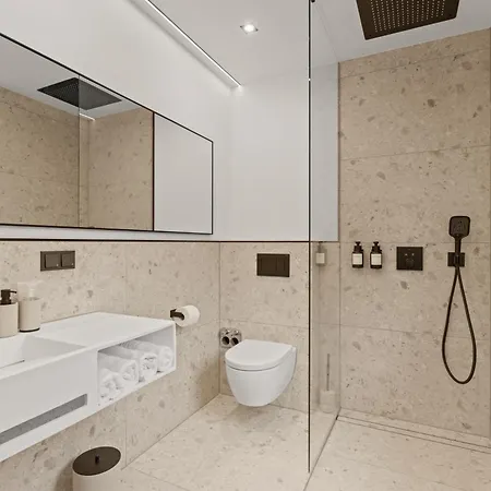 Lägenhet 1-2 Personen - Parkplatz - Fahrradgarage - Zentrum - Kueche - Balkon - Klima *