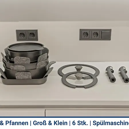 1-2 Personen - Parkplatz - Fahrradgarage - Zentrum - Kueche - Balkon - Klima Apartment Sankt Martin