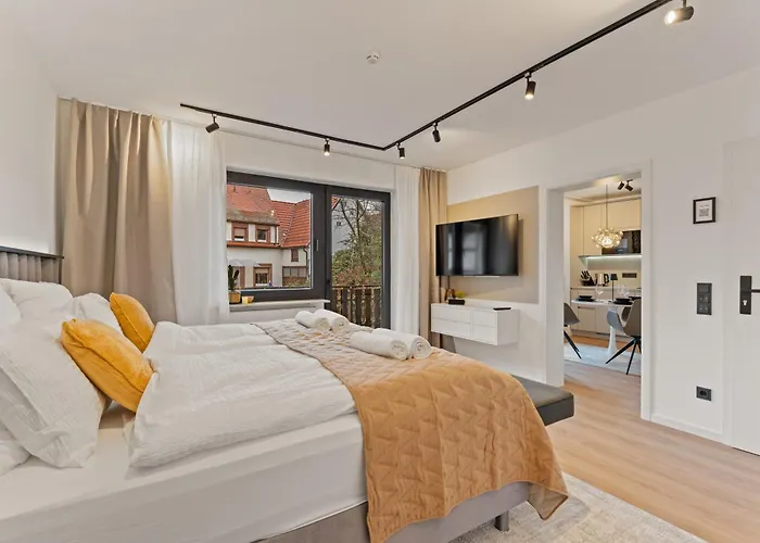 1-2 Personen - Parkplatz - Fahrradgarage - Zentrum - Kueche - Balkon - Klima Apartamento Sankt Martin