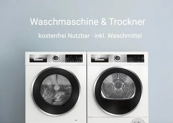 1-2 Personen - Parkplatz - Fahrradgarage - Zentrum - Kueche - Balkon - Klima